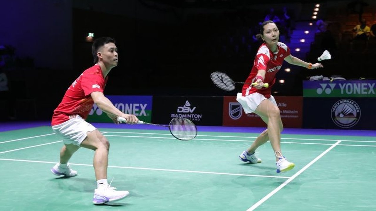 Gloria Emanuelle Widjaja bertekad juarai German Open 2026 bersama Terry Hee Yong Kai setelah dua kali runner-up. Akankah ambisi besar ini terwujud?