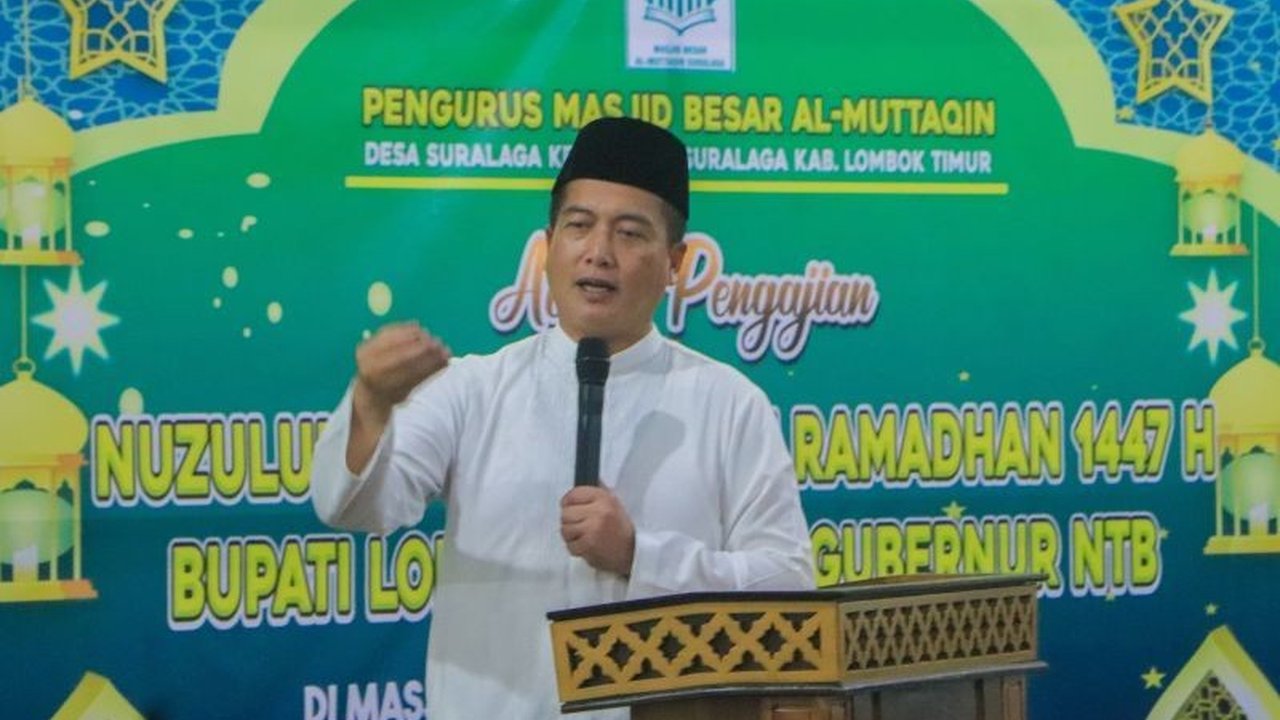 Gubernur NTB Lalu Muhamad Iqbal menegaskan Lombok Timur motor pertumbuhan ekonomi NTB berkat populasi besar dan potensi alam. Prioritas perbaikan infrastruktur dan program kampung nelayan digalakkan.