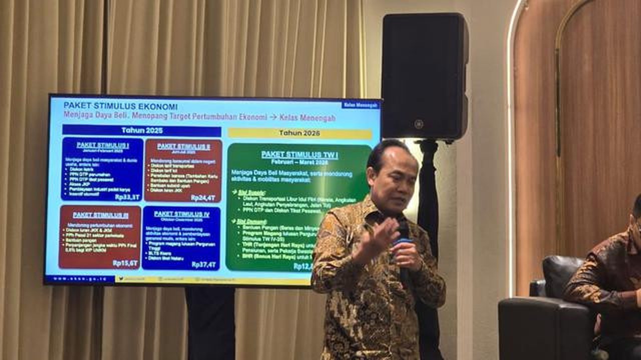 Sekretaris Kemenko bidang Perekonominan (Sesmenko), Susiwijono Moegiarso. Dia menjelaskan, Perang AS-Israel dengan Iran dipastikan berdampak besar terhadap harga minyak dunia.  Foto: Nurmayan