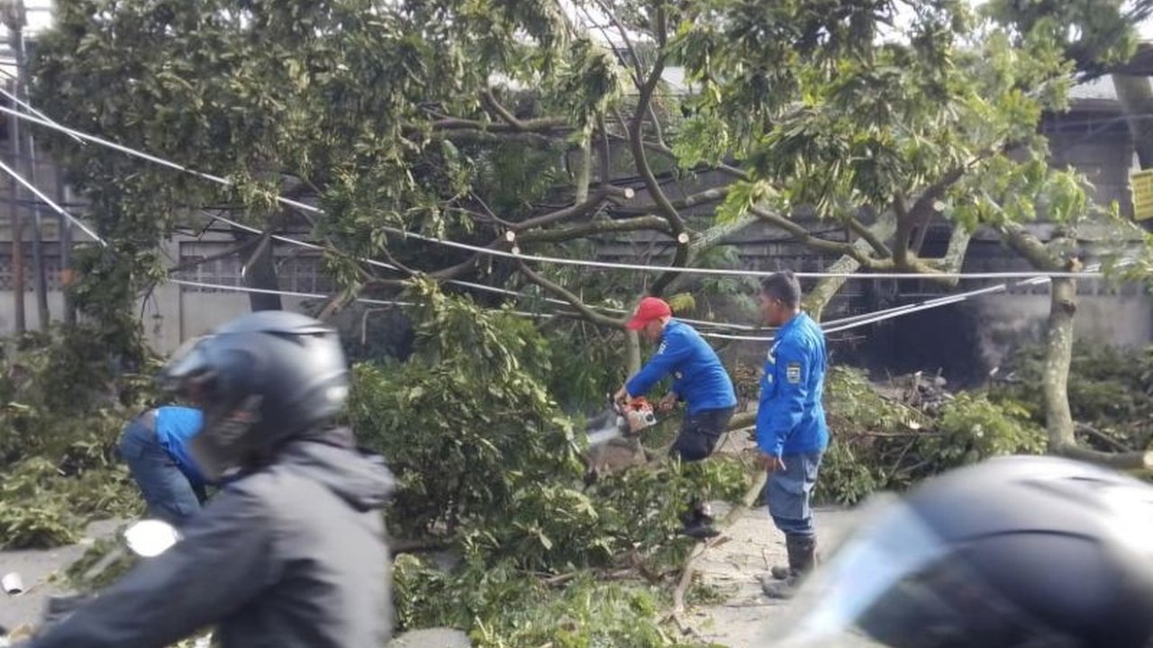 Angin puting beliung menerjang Kota Cimahi, Jawa Barat, pada Jumat sore, menyebabkan 129 rumah rusak di tiga wilayah. BPBD Cimahi tengah melakukan asesmen lanjutan untuk dampak bencana ini dan penanganan korban.