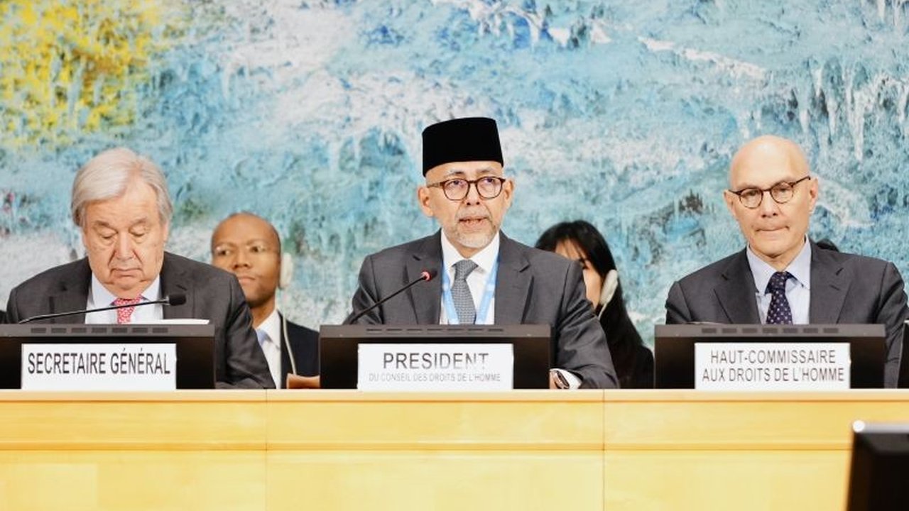 Presiden Dewan HAM PBB, Sidharto Reza Suryodipuro, menyerukan langkah kolektif untuk mengatasi krisis global dan tantangan geopolitik yang mengancam fondasi kerja sama multilateral, menjaga kredibilitas organisasi.