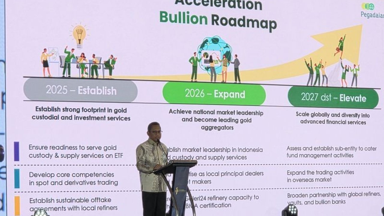 Pembentukan Asosiasi Pasar Emas Indonesia (IBMA) ditargetkan Juni 2026, menjadi langkah strategis mewujudkan ekosistem perdagangan emas yang terstandar dan diakui secara internasional.