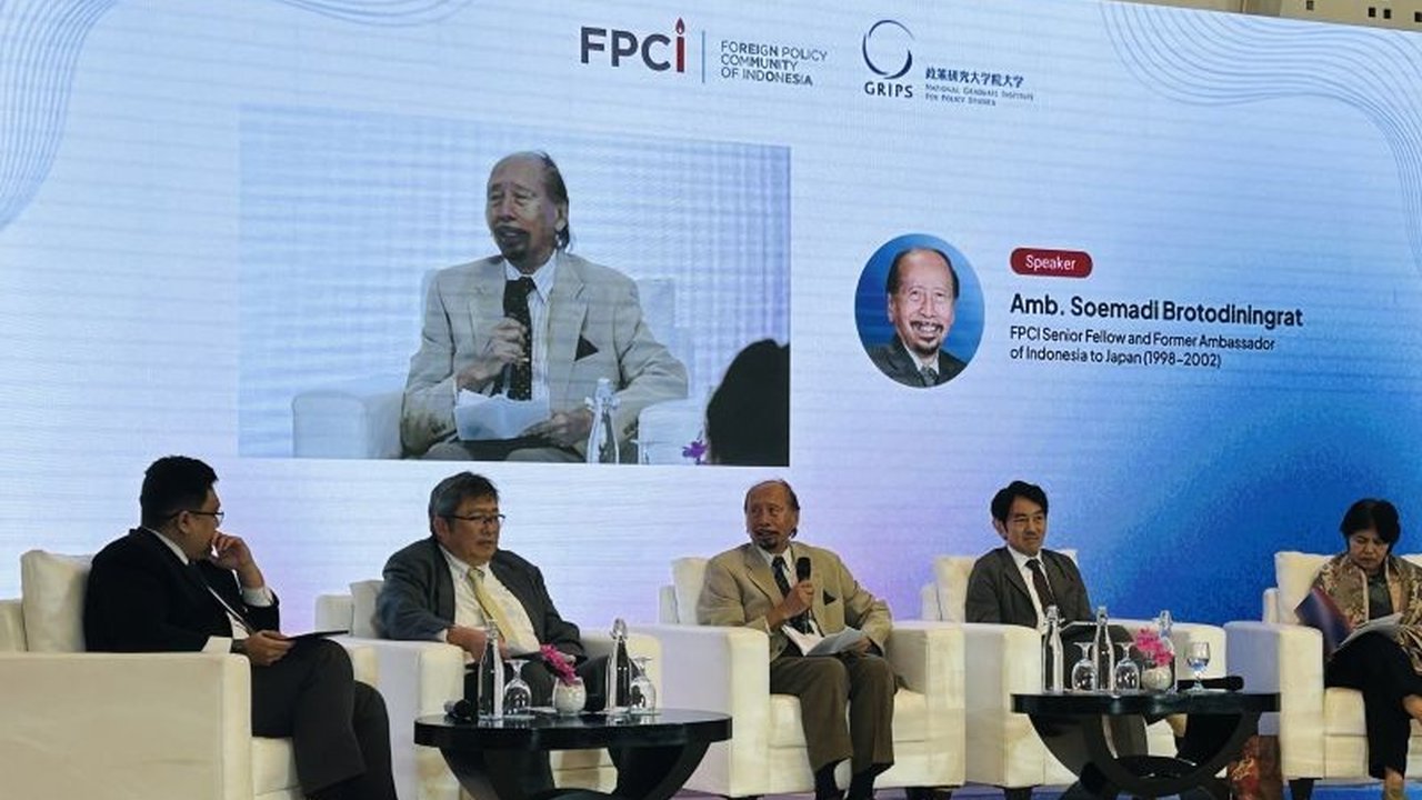 Mantan Duta Besar RI untuk Jepang, Soemadi Brotodiningrat, menyoroti risiko pencampuran kepentingan dalam kerja sama baru Indo-Pasifik yang berpotensi mengganggu komitmen terhadap perjanjian internasional berbasis aturan.