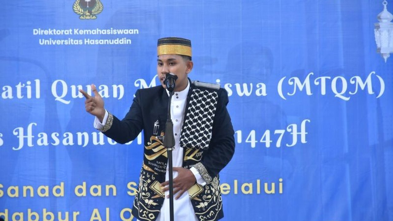 Sebanyak 222 finalis dari berbagai fakultas Unhas berkompetisi di MTQM Unhas 2026, ajang bergengsi yang konsisten digelar untuk mengasah talenta Al-Qur'an mahasiswa dan mengukir prestasi nasional.