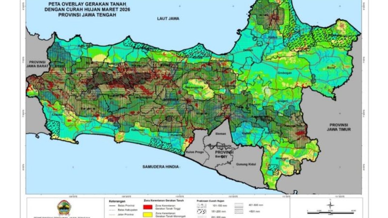 BPBD Banjarnegara imbau warga waspada longsor di tengah prakiraan curah hujan tinggi bulan Maret 2026. Kenali tanda-tanda awal dan laporkan segera untuk antisipasi bencana.