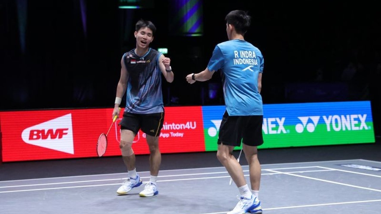 Ganda putra Indonesia Raymond Indra/Nikolaus Joaquin berhasil melaju ke semifinal All England 2026 setelah menumbangkan unggulan ketiga. Menjadi satu-satunya wakil Merah Putih, Raymond/Joaquin tak ingin terbebani dan siap menghadapi tantangan selanjutnya.