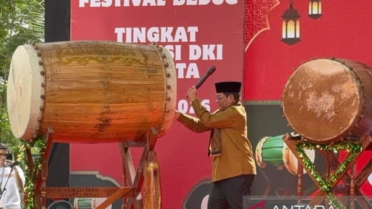 Gubernur DKI Jakarta Pramono Anung Wibowo menegaskan pentingnya pelestarian Festival Bedug Ramadhan sebagai bagian tak terpisahkan dari budaya ibu kota. Acara ini diharapkan semakin menyemarakkan Ramadhan dan Idul Fitri.