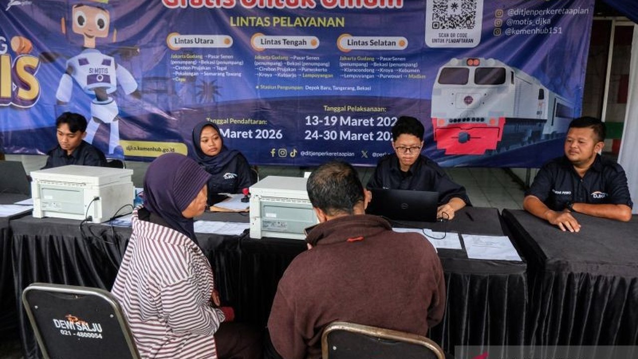 Menteri Perhubungan Dudy Purwagandhi memastikan program Mudik Gratis Lebaran 1447 H lintas moda transportasi siap memperkuat layanan angkutan, sekaligus mengurangi kepadatan kendaraan pribadi di jalan.