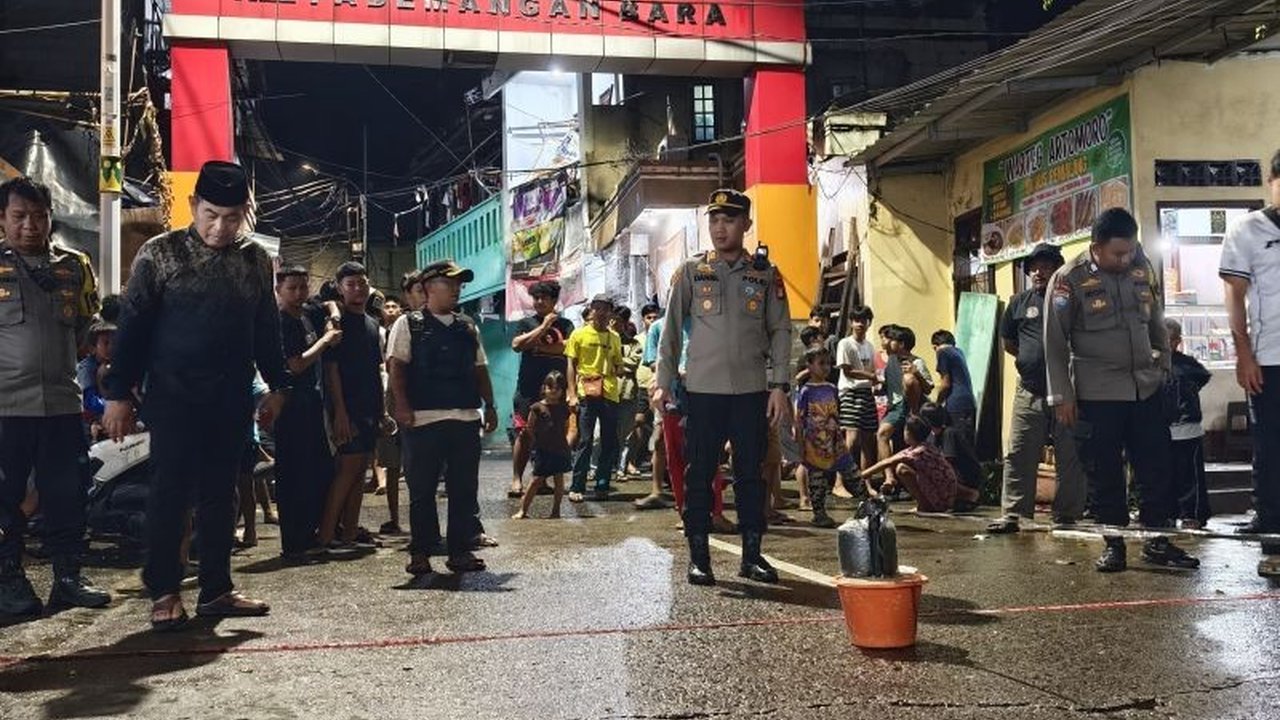 Polsek Pademangan Fasilitasi 'Fun Night Run' di Jakut, Jaga Ketertiban ...
