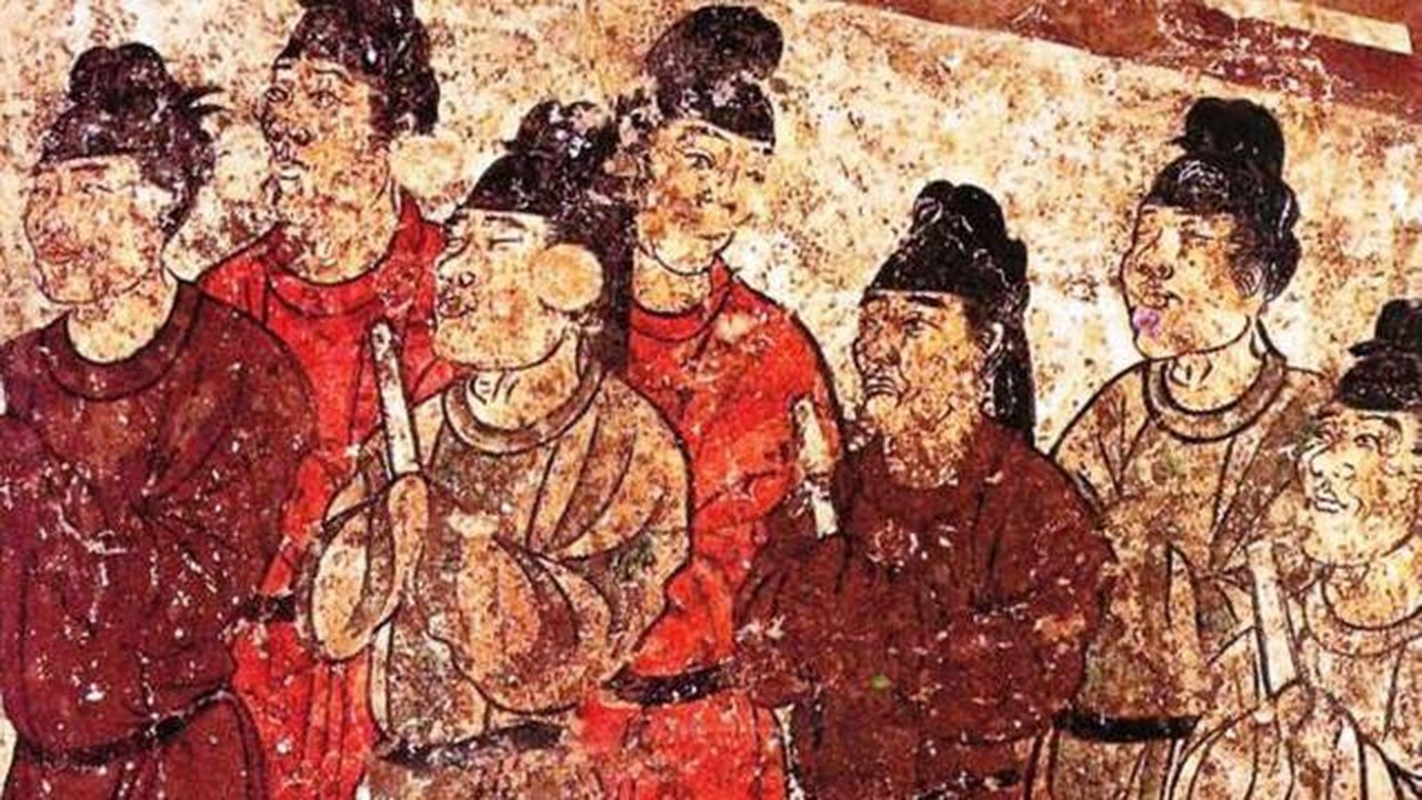 Gambaran para kasim di Istana Kaisar Tiongkok (Public Domain)