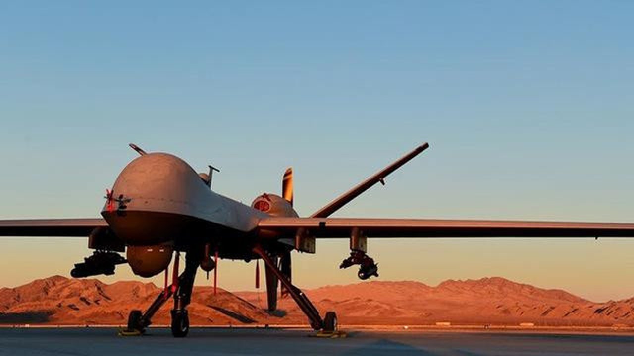 Drone militer jenis MQ-9 Reaper. (Dok. AP)