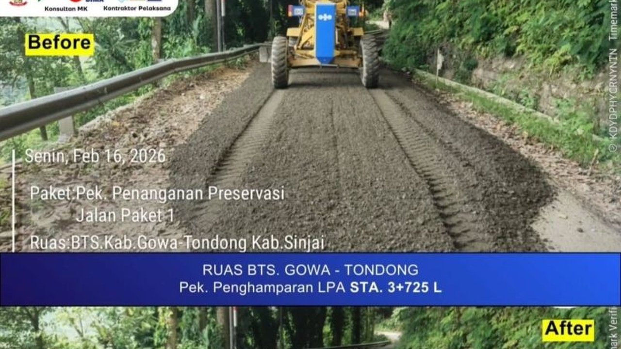 Gubernur Sulawesi Selatan terus menggenjot Proyek Jalan Sulsel yang mencakup 14 ruas jalan, demi kelancaran mobilitas dan distribusi barang di wilayah tersebut.