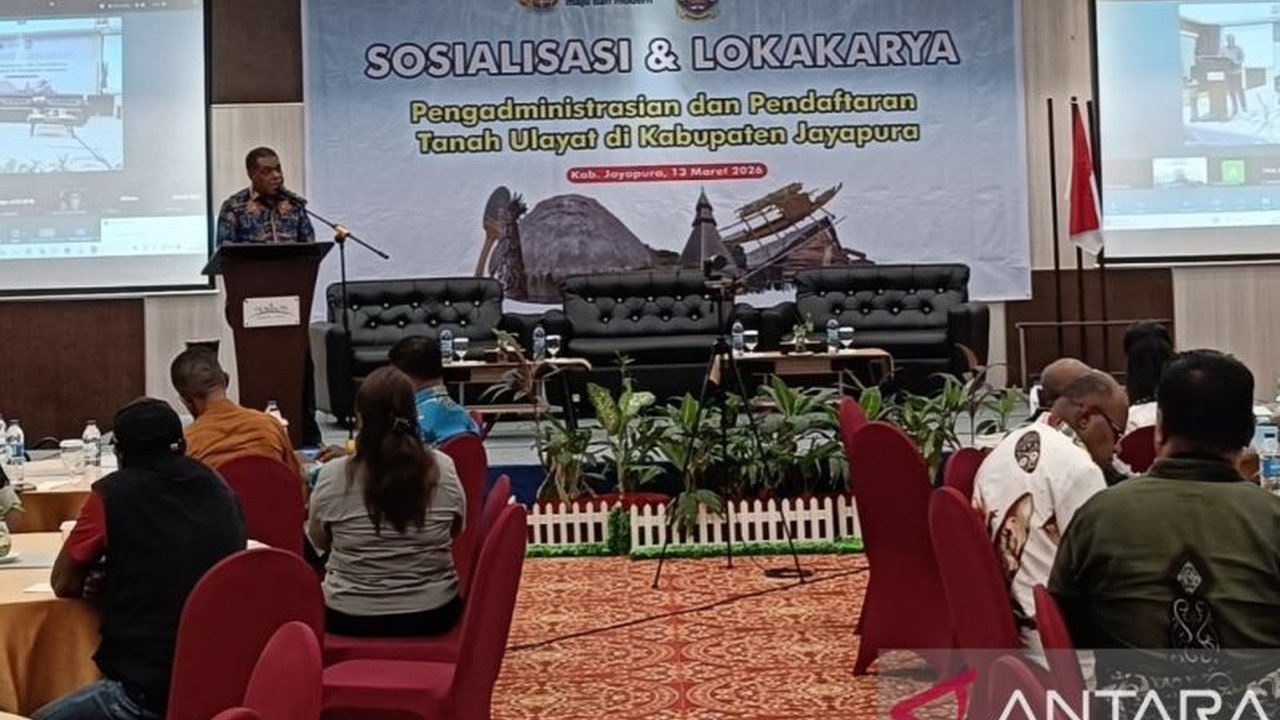 Kanwil BPN Papua gencar perkuat tata kelola Pendaftaran Tanah Ulayat Jayapura melalui sosialisasi, demi kepastian hukum dan dorong ekonomi kerakyatan di Kabupaten Jayapura.