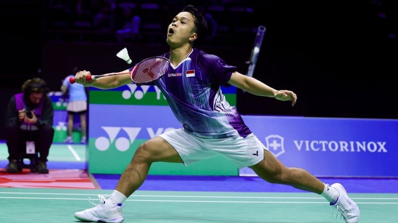 Anthony Sinisuka Ginting melaju ke perempat final Swiss Open 2026 dan menegaskan fokusnya bukan hanya pada hasil, melainkan pada performa yang terus dibangun.