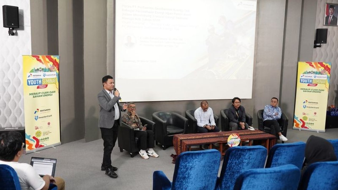 PT Pertamina Geothermal Energy Tbk (PGE) berkolaborasi dengan OJK dan BEI, memperkenalkan peluang investasi saham energi bersih kepada generasi muda, mendorong partisipasi dalam transisi energi nasional dan pertumbuhan ekonomi berkelanjutan.