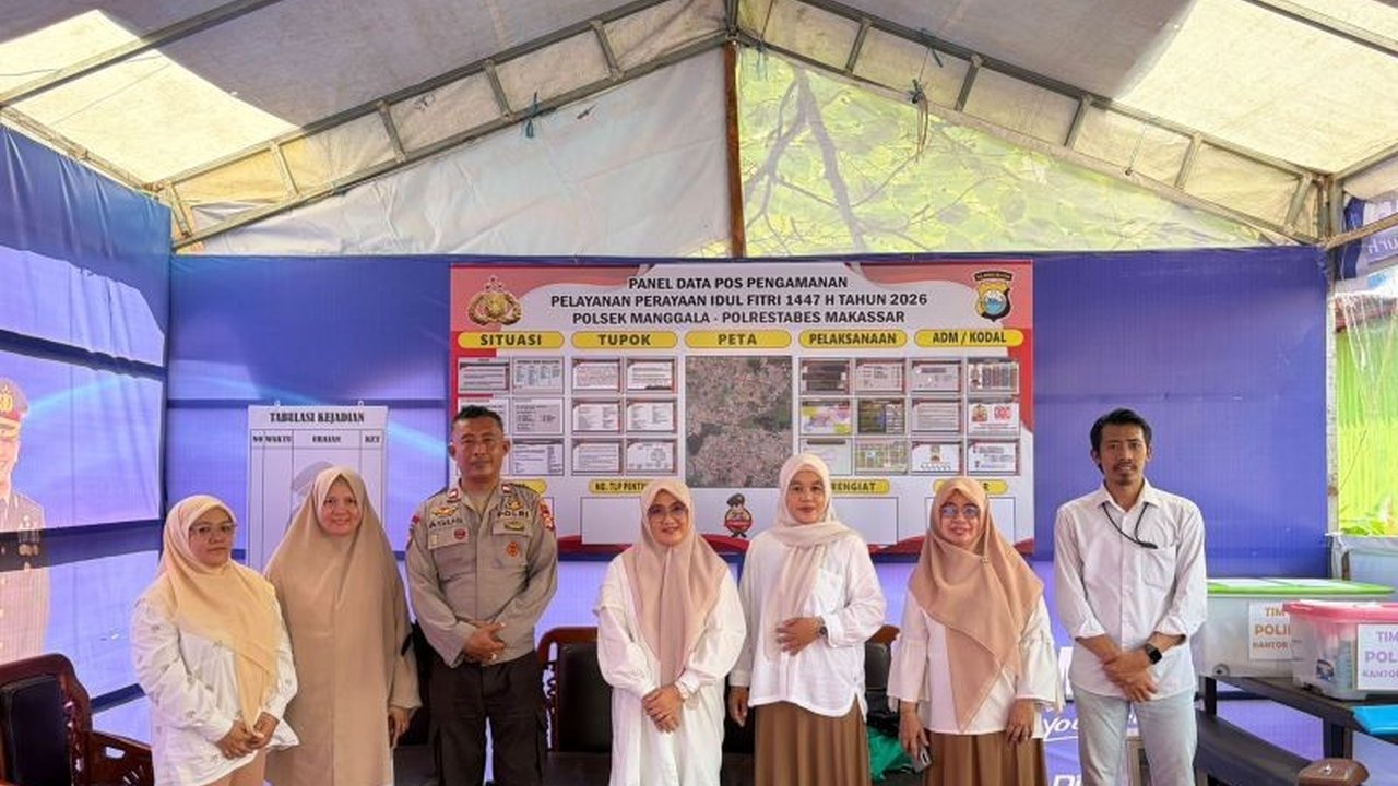 Dinas Kesehatan Sulawesi Selatan (Sulsel) memastikan kesiapan penuh dengan menyiagakan ambulans dan tim medis di berbagai posko selama Operasi Ketupat 2026, demi kelancaran mudik Lebaran.