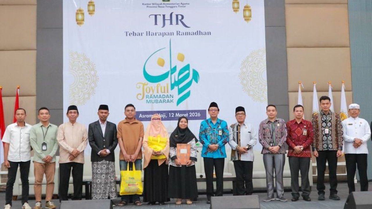 Kanwil Kemenag NTT sukses menyalurkan 2.040 paket bantuan Ramadhan kepada mustahik melalui program Joyful Ramadhan 1447 H, menegaskan komitmen dalam memperkuat kepedulian sosial dan solidaritas umat di NTT.