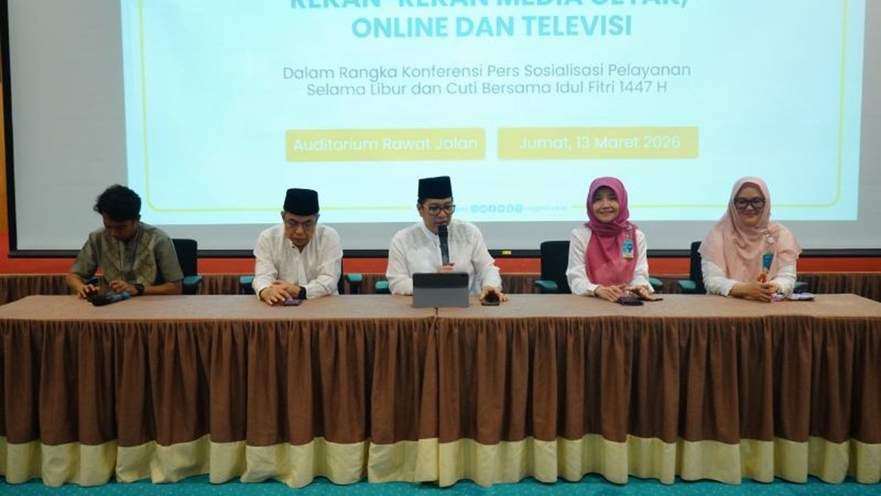 RSUP M Djamil Padang berkomitmen memastikan pelayanan Lebaran tetap berjalan optimal, termasuk poliklinik rawat jalan dan IGD 24 jam, demi kesehatan masyarakat Sumatra Barat.