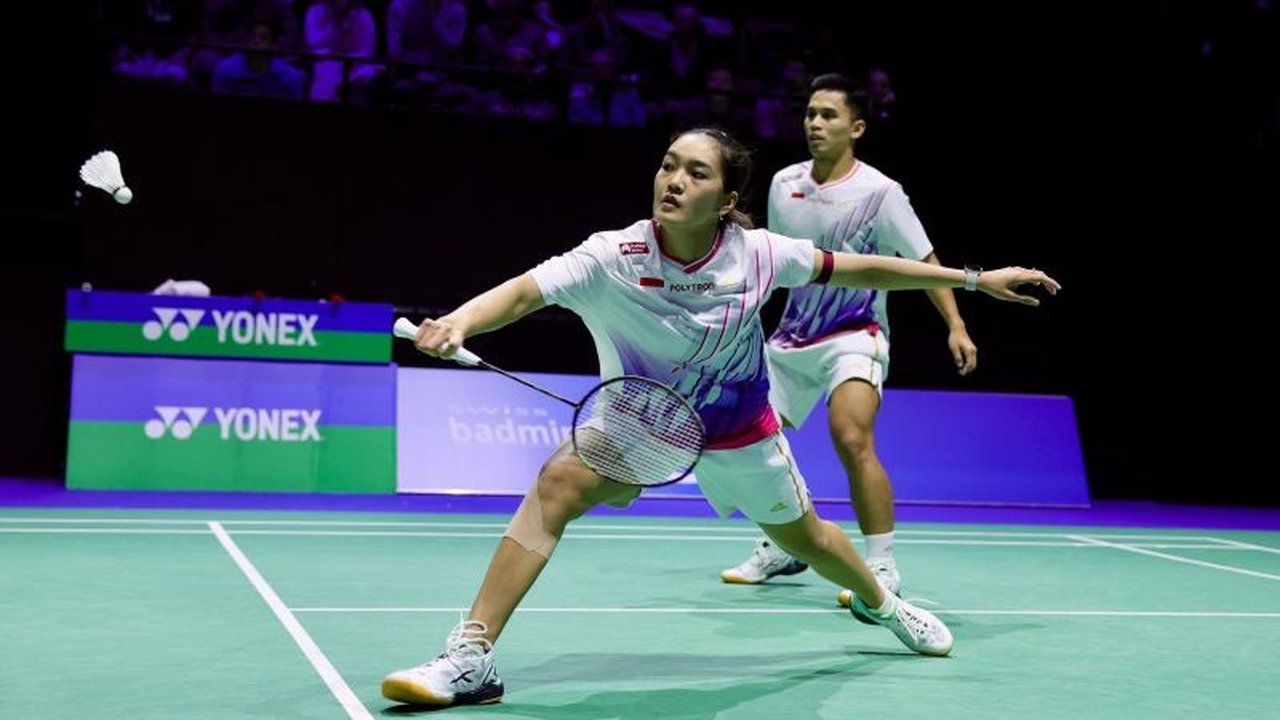 Ganda campuran Indonesia, Amri Nita, berhasil melaju ke semifinal Swiss Open 2026 setelah menunjukkan pembagian peran yang efektif di lapangan, terutama pada poin-poin krusial.