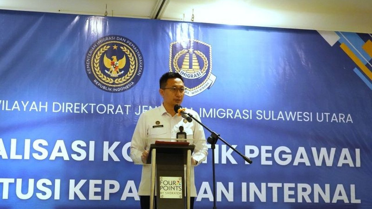 Kepala Kantor Wilayah Direktorat Jenderal Imigrasi Sulawesi Utara, Ramdhani, menekankan Integritas Imigrasi sebagai fondasi utama dalam menjalankan tugas pelayanan dan penegakan hukum, serta mengajak seluruh jajaran berkomitmen.