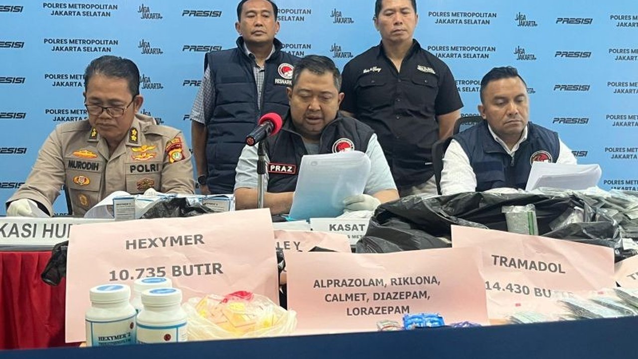 Penyitaan obat keras Jagakarsa berhasil mengungkap peredaran ilegal di toko kelontong, total 28.243 butir disita dan dua penjaga toko diamankan.