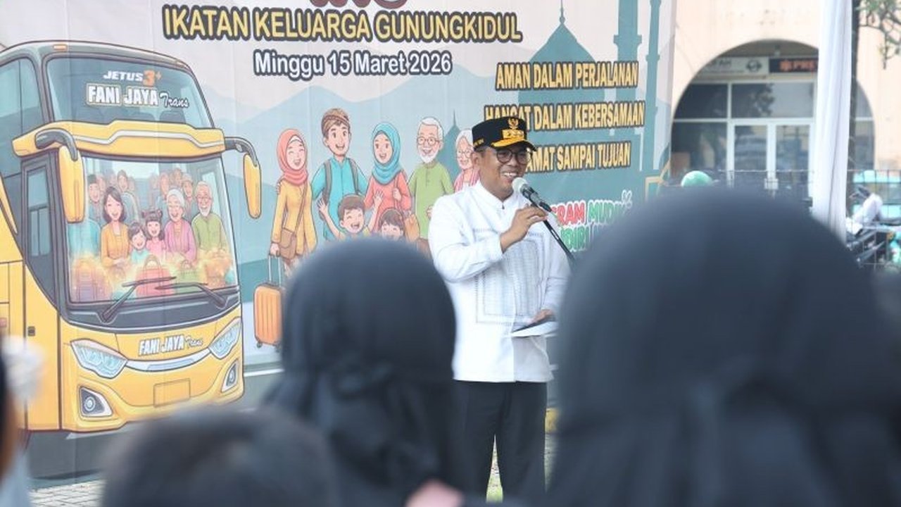 Gubernur Banten Andra Soni secara langsung melepas 1.570 peserta Mudik IKG 2026, menekankan pentingnya kekompakan dan keselamatan dalam perjalanan pulang ke kampung halaman.
