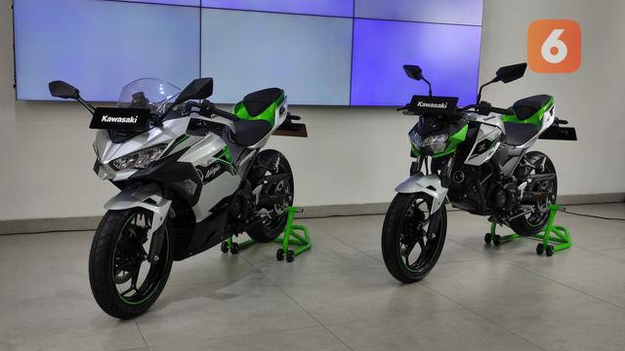 Kawasaki Ninja e-1 dan Z e-1 menjadi produk motor listrik pertama Kawasaki Indonesia. (Septian/Liputan6.com)