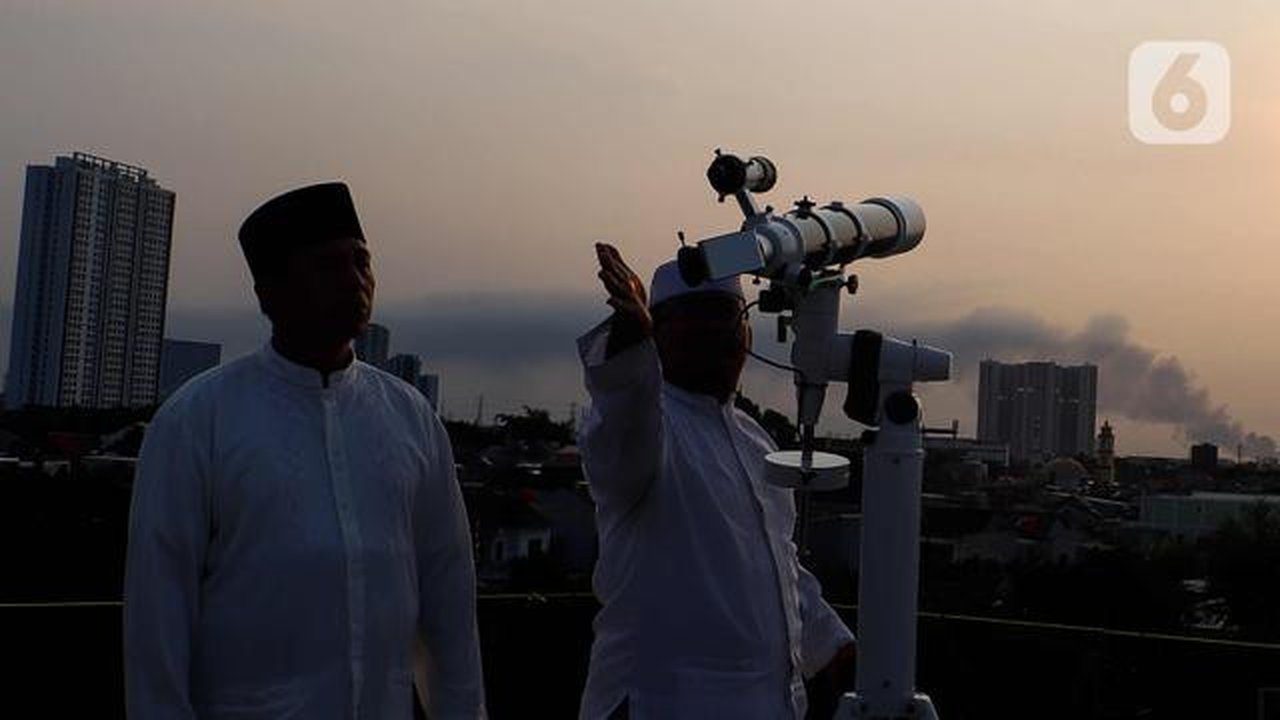 Selanjutnya hasil Rukyatul hilal tersebut akan dilaporkan sebagai bahan pertimbangan sidang isbat awal Ramadan 1444 Hijriah. (Liputan6.com/Herman Zakharia)