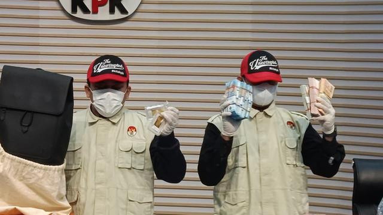 KPK resmi menetapkan enam orang sebagai tersangka kasus korupsi importasi Bea Cukai. Penyidik turut menyita barang bukti senilai Rp 40, 5 miliar. (Liputan6.com/Rifqy Alief Abiyya)