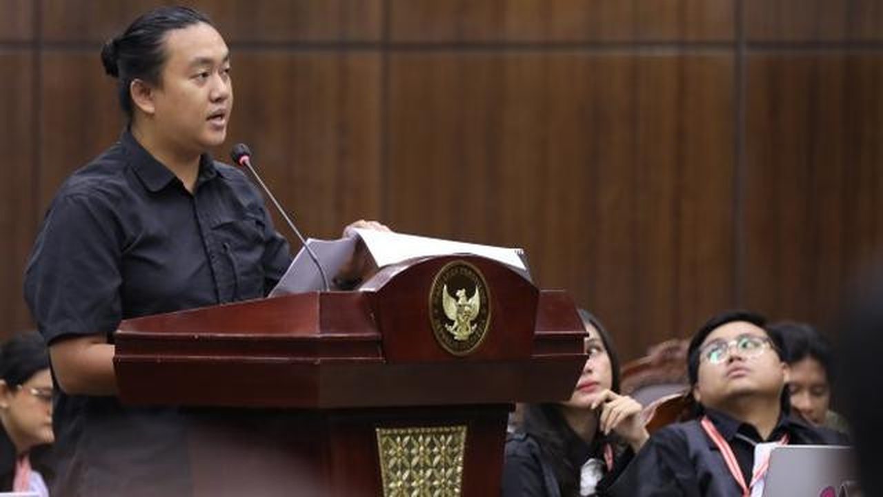aktivis KontraS Andrie Yunus. (Humas Mahkamah Konstitusi)