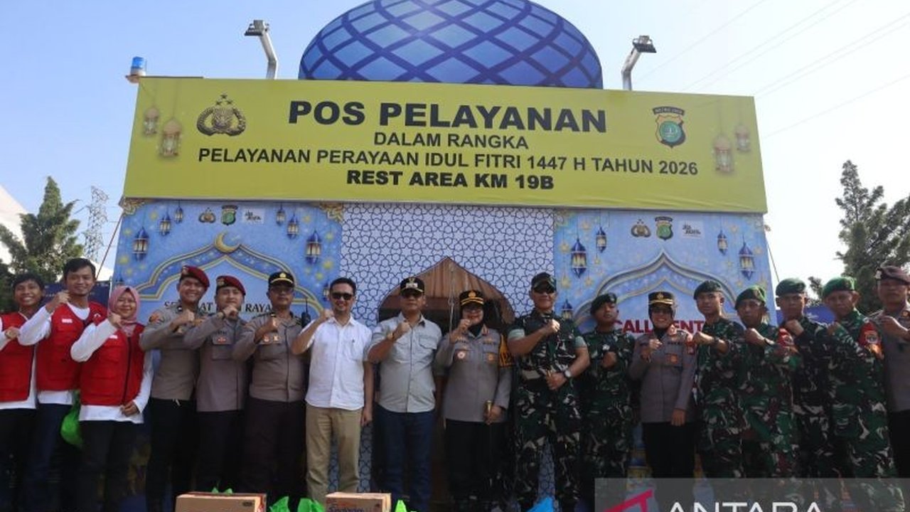 Polres Metro Bekasi bersama Forkopimda Kabupaten Bekasi memastikan Kesiapan Jalur Mudik Lebaran 2026 dengan meninjau langsung pos pengamanan dan pelayanan, menjamin kelancaran serta keamanan pemudik.