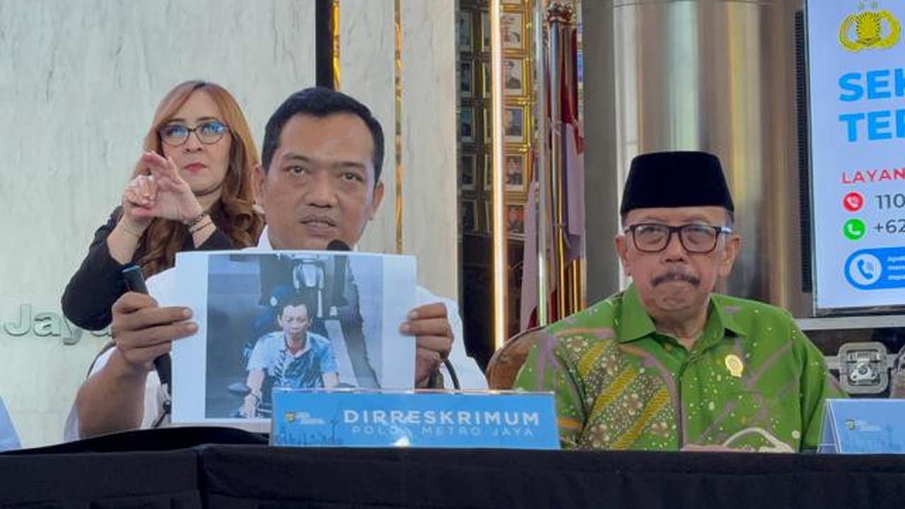 Polri Ungkap Wajah Terduga Pelaku Penyiram Air Keras ke Andrie Yunus KontraS (Tangkapan Layar YouTube Liputan6.)