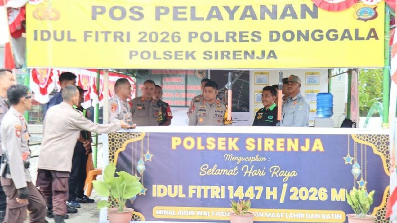 Polres Donggala memastikan kesiapan personel dan fasilitas dalam Operasi Ketupat Tinombala 2026 untuk menjamin keamanan serta kelancaran arus mudik Idul Fitri di wilayahnya.