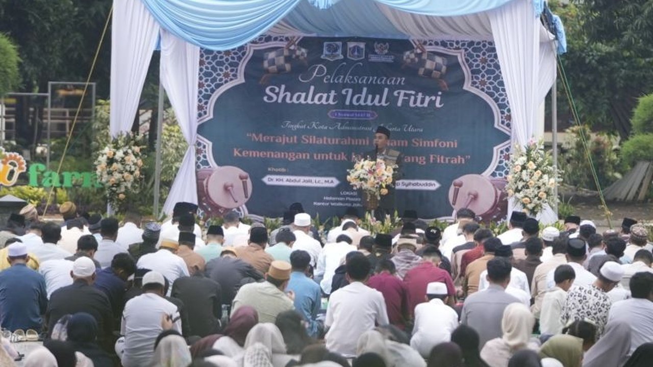 Wali Kota Jakarta Utara Hendra Hidayat menyerukan kepada masyarakat untuk memanfaatkan Idul Fitri 1447 H sebagai momentum mempererat persaudaraan, membangun Jakarta Utara yang harmonis.