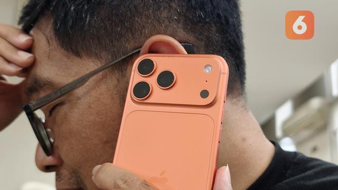 iPhone 17 Pro Cosmic Orange Diserbu Pembeli di China karena Disebut Bawa Hoki, (Liputan6.com/ Yuslianson)