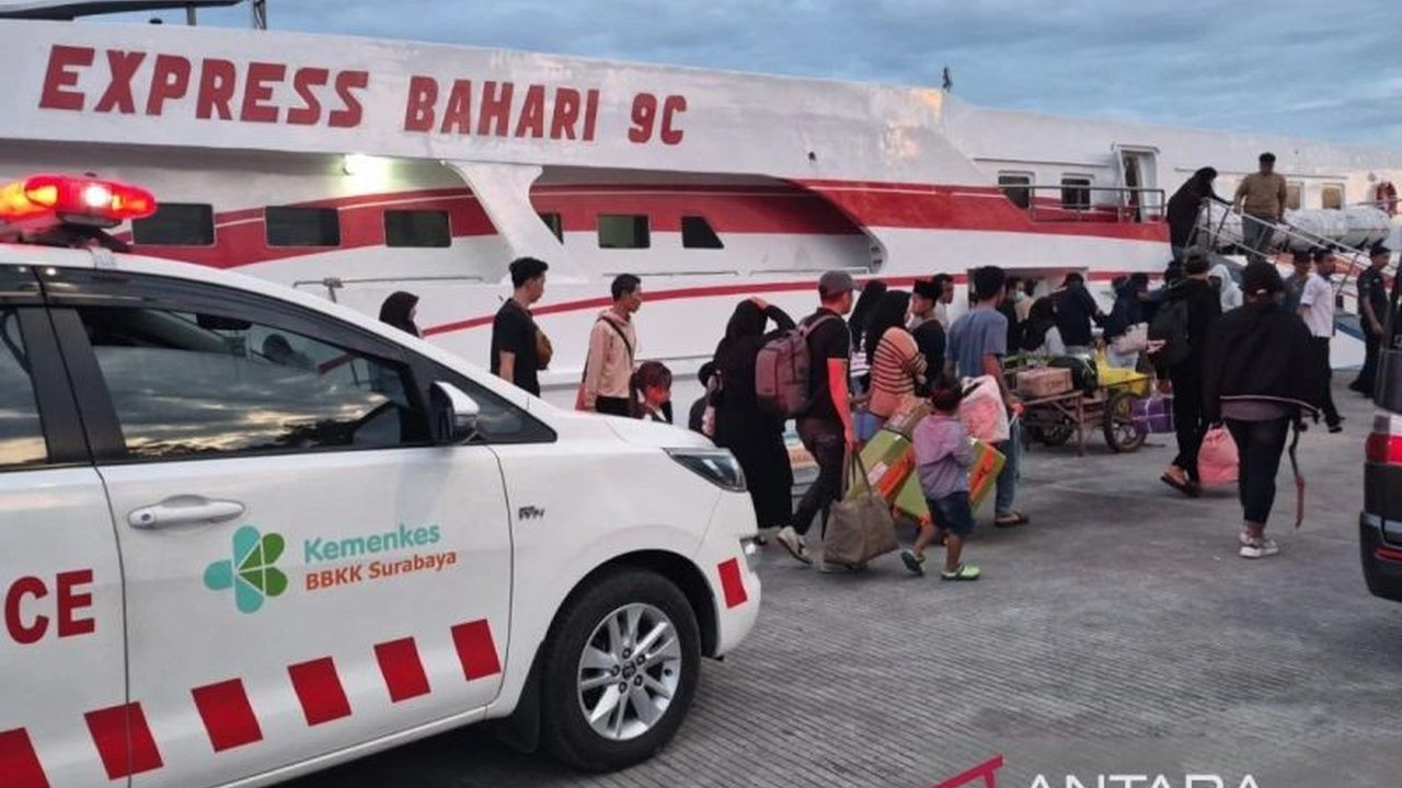 Kantor Syahbandar dan Otoritas Pelabuhan (KSOP) Kelas IV Kalianget perketat keamanan Pelabuhan Kalianget, antisipasi kejahatan dan lonjakan penumpang arus balik Lebaran. Pastikan perjalanan Anda aman!