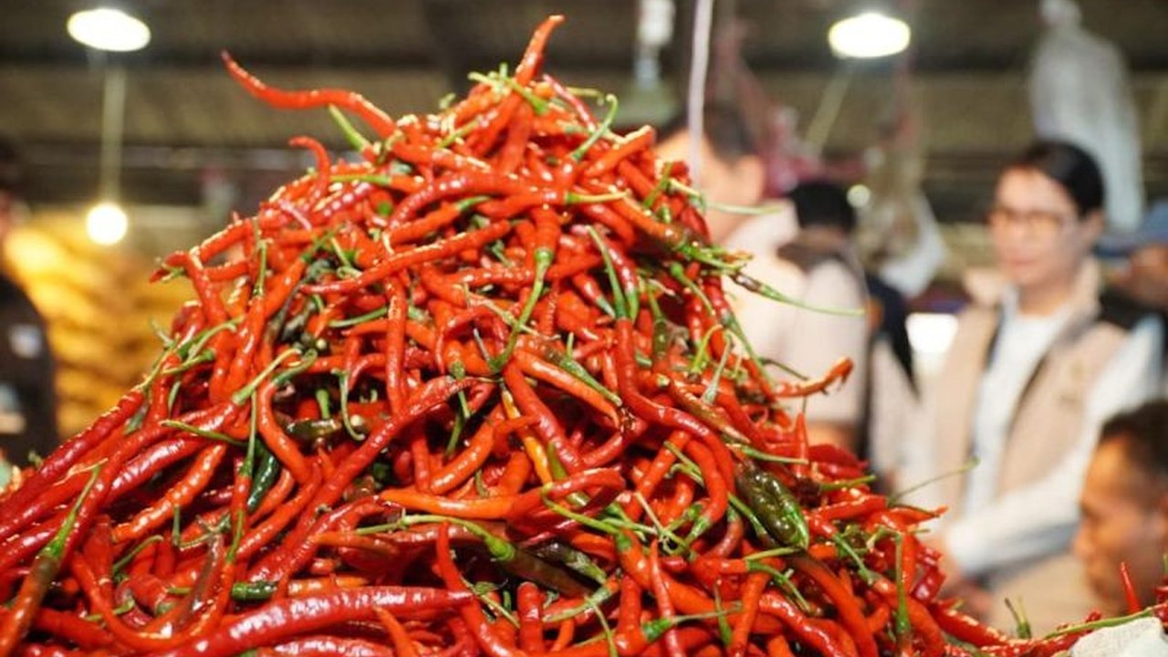 Badan Pangan Nasional (Bapanas) melaporkan bahwa harga cabai kompak turun di pasar induk hingga pasar rakyat pasca-Idul Fitri 1447 Hijriah, memastikan stabilitas harga pangan.