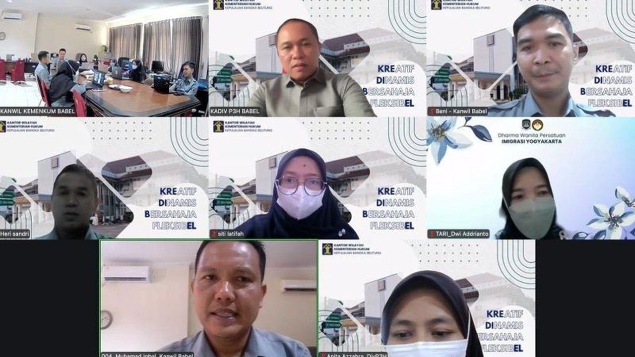 Kanwil Kemenkum Babel aktif meningkatkan kualitas regulasi daerah di Kepulauan Bangka Belitung melalui rapat monitoring evaluasi, memastikan keselarasan dengan kebijakan nasional dan kebutuhan pembangunan.