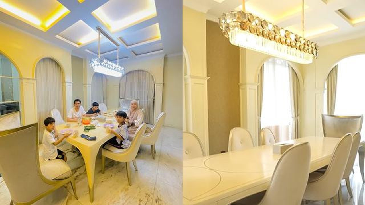 Potret Ruang Makan di Rumah Ustaz Solmed / Instagram @ustad_solmed dan Youtube Taulany TV