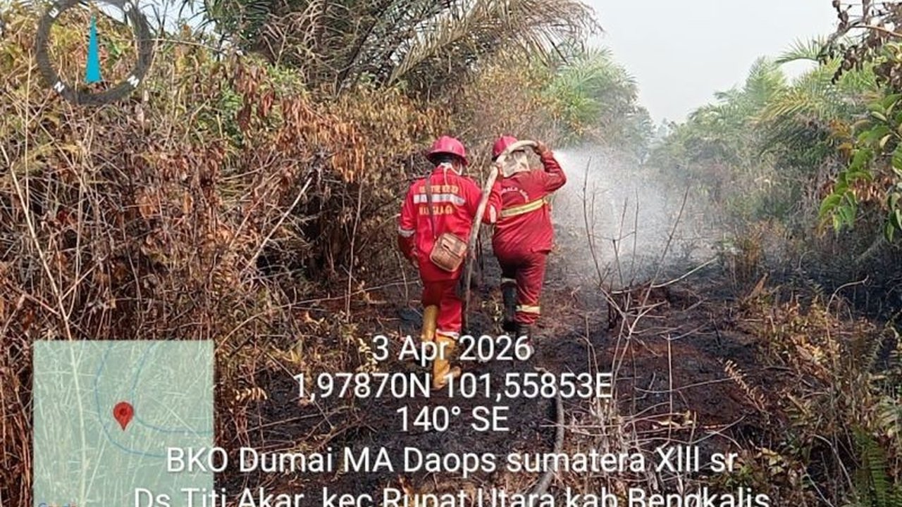 Badan Meteorologi, Klimatologi, dan Geofisika (BMKG) Stasiun Pekanbaru mendeteksi 310 Titik Panas Riau per 4 April 2026, dengan Kabupaten Bengkalis mencatat jumlah terbanyak, memicu kekhawatiran kebakaran hutan dan lahan.