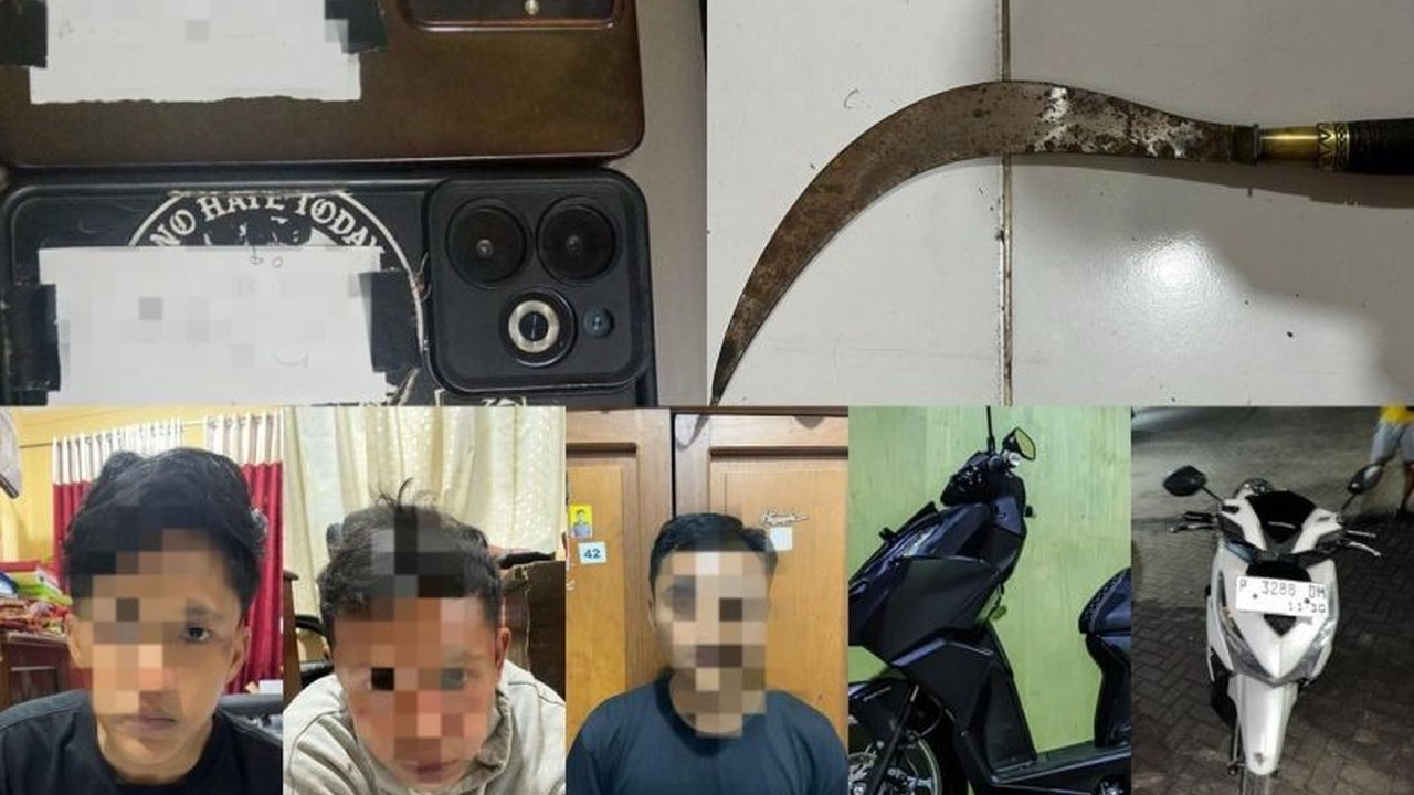 Satreskrim Polres Situbondo berhasil meringkus tiga pelaku begal motor sadis yang kerap meresahkan masyarakat, termasuk seorang residivis yang terlibat dalam aksi kejahatan di Kecamatan Kapongan.