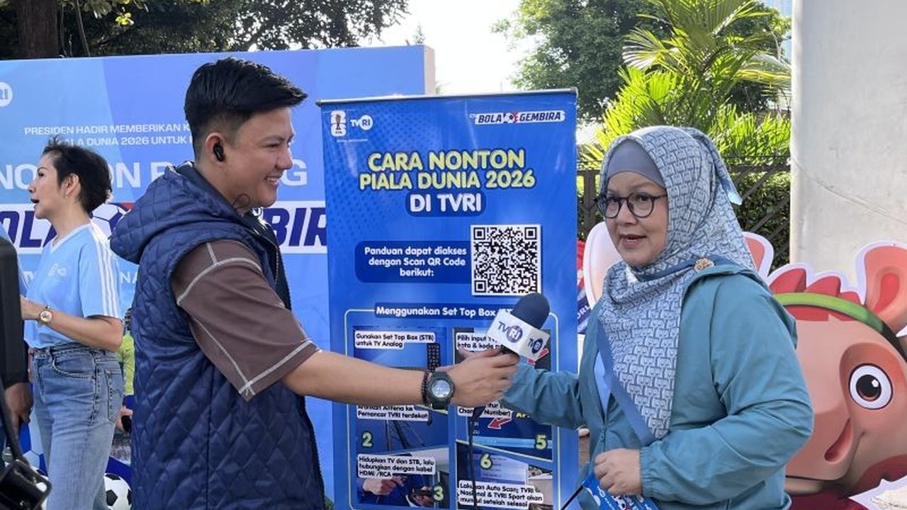 Jelang perhelatan akbar, TVRI mengimbau masyarakat untuk pindai ulang siaran TV agar dapat menikmati seluruh pertandingan Piala Dunia 2026 secara gratis melalui kanal TVRI Nasional dan TVRI Sport.