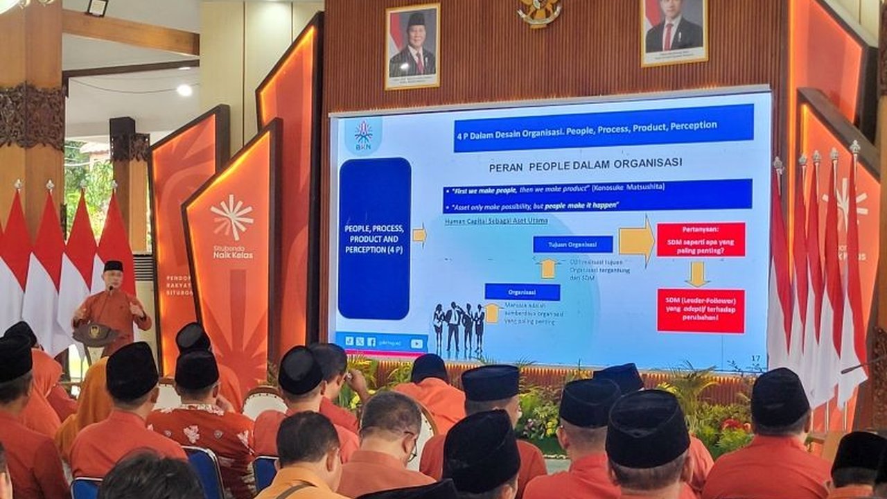 Kepala BKN Zudan Arif Fakrulloh menekankan pentingnya Manajemen Risiko Pemkab Situbondo agar daerah itu cepat 