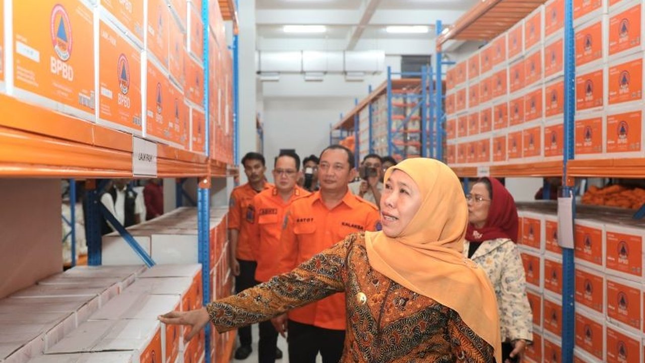 Gubernur Khofifah Indar Parawansa menekankan pentingnya Kesiapsiagaan BPBD Jatim dalam menghadapi potensi fenomena Godzilla El Nino, mendorong mitigasi terukur dan sistem logistik digital untuk menjaga ketahanan pangan.