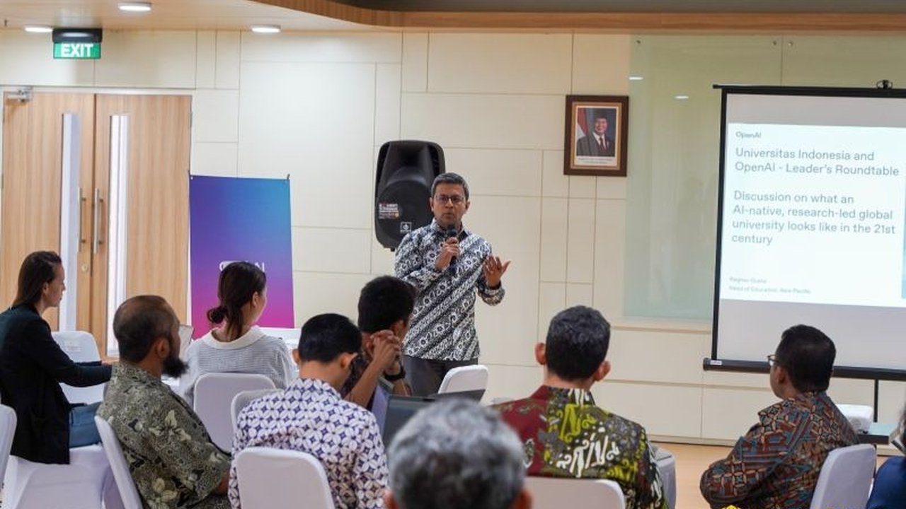 Universitas Indonesia (UI) memperkuat transformasi digital dan kesiapan menghadapi era AI melalui kolaborasi strategis dengan OpenAI, perusahaan pengembang teknologi kecerdasan buatan terkemuka di dunia.
