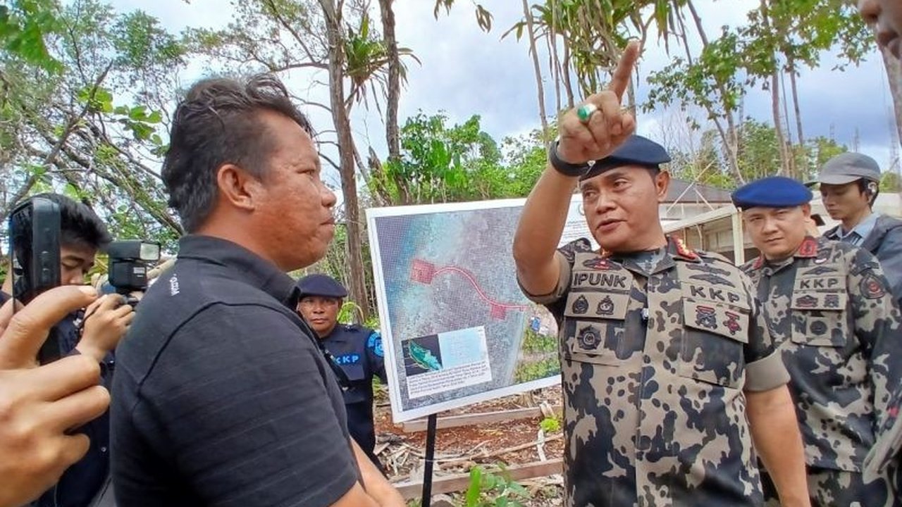 Direktorat Jenderal PSDKP KKP Hentikan Pembangunan Resor Maratua milik WNA karena tidak memiliki Persetujuan Kesesuaian Kegiatan Pemanfaatan Ruang Laut (PKKPRL).