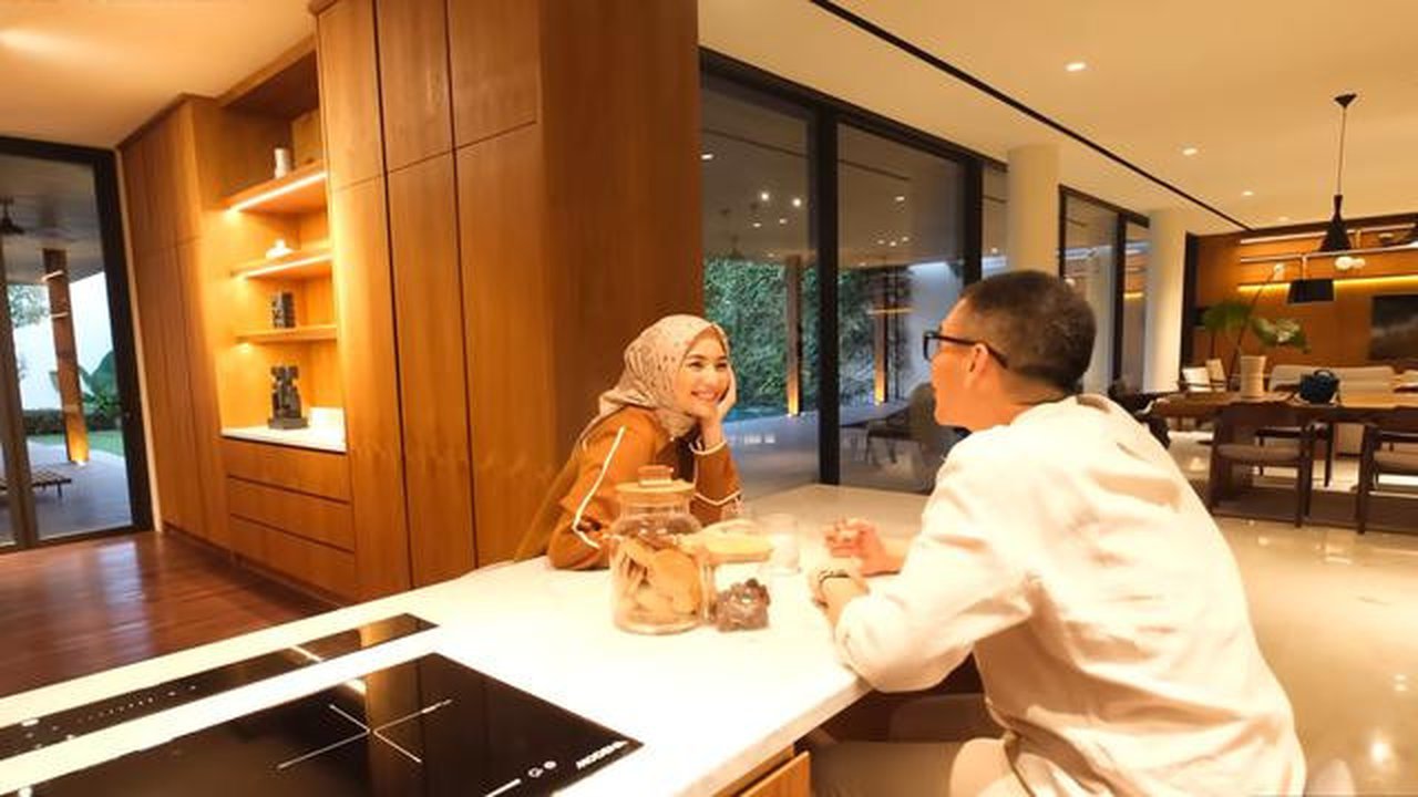 Dapur Rumah Rezky Aditya dan Citra Kirana. sumber: YouTube Ciky Citra Rezky