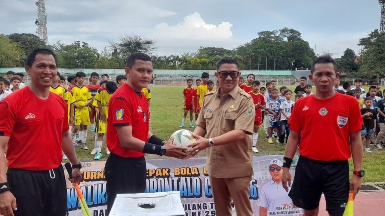 Pemerintah Kota Gorontalo kembali menggelar Turnamen Sepak Bola Usia Dini sebagai wujud komitmen pembinaan generasi muda, sekaligus ajang pencarian talenta terbaik di daerah.
