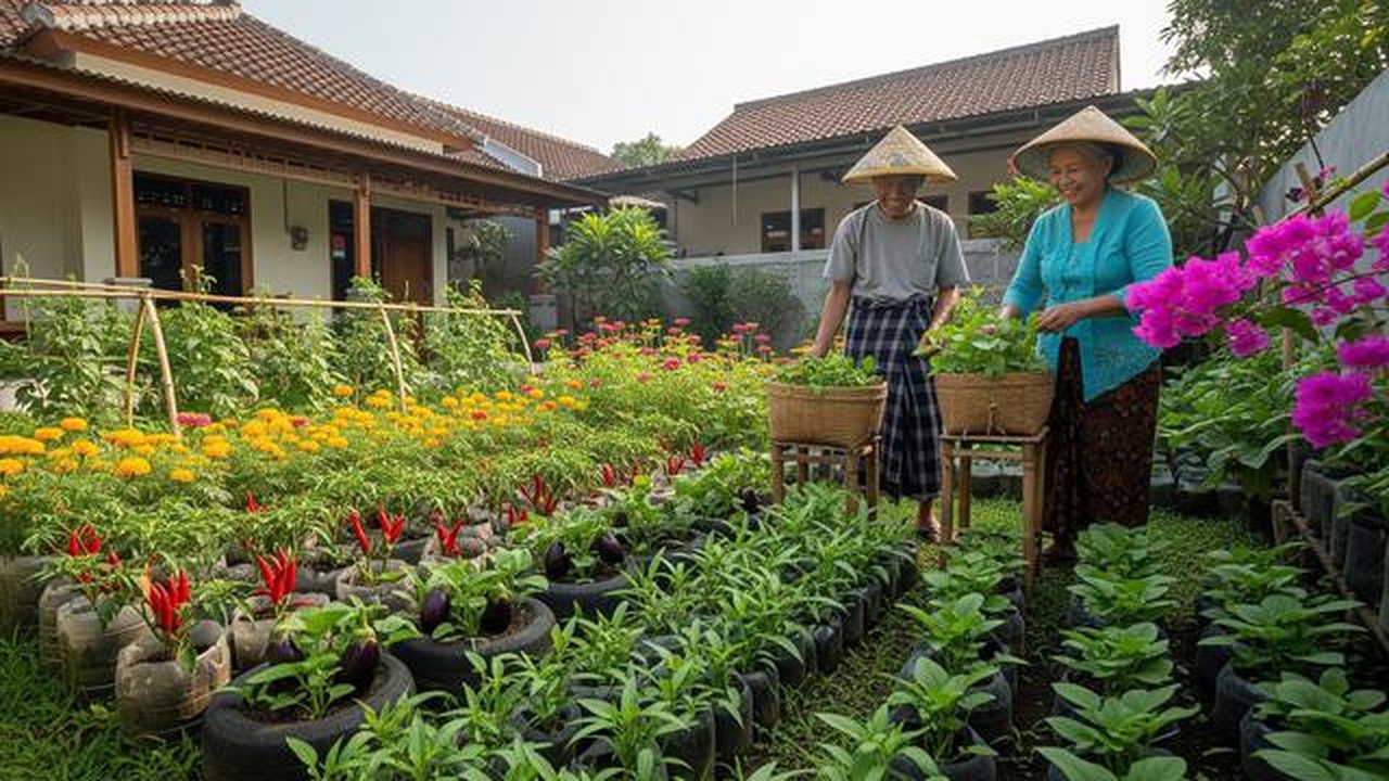 Usaha Budidaya Tanaman Hias atau Sayur/Gemini AI