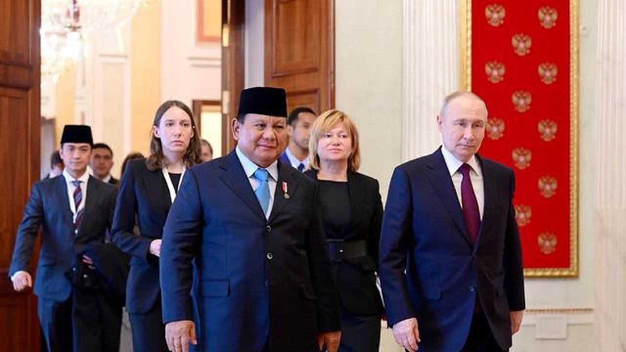Prabowo Bertemu Putin di Moskow (Foto: Biro Pers Sekretariat Presiden)